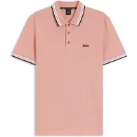BOSS Polo Paddy en piqué de coton