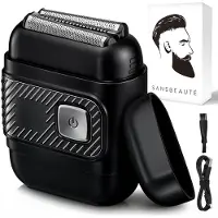Sansbeauté Foil Razor Double Knife - Rasoir Homme - Rasoir électrique - Rasage de la tête - Fade