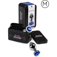 Secret Play Pleasure Plug M Plug anal blue 8,2 cm