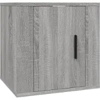vidaXL Ensemble de meubles TV 3 pièces Gris Sonoma Bois composite