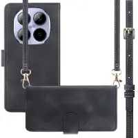 IMoshion Etui de télephone portefeuille avec cordon Xiaomi Redmi Note 15 Pro Plus (5G) - Noir