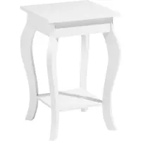 Beliani Table D'appoint Avon Blanc