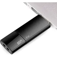 Silicon Power Ultima U05 - Clé USB à mémoire flash (8 Go, USB-A), Clé USB, Noir