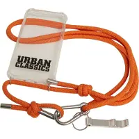 Urban Classics Protection pour smartphone orange / noir / transparent