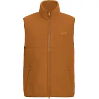 Jack Wolfskin Lite Curl Vest Marron 2XL Homme