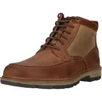 Clarks Bottes à lacets 'Maplewalk Rise' marron