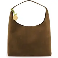Seidenfelt Manufaktur Sac bandoulière 'Nibe' brun foncé