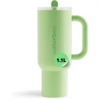 Waterdrop Explorer Tumbler gobelet en acier inoxydable avec paille Green 1 pcs