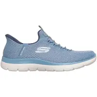 SKECHERS Baskets Femme Slip In Summits Bleu
