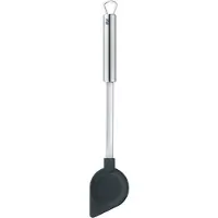 WMF 1873056030 Cuillère De Cuisine Silicone, Acier Inoxydable Noir, Acier Inoxydable