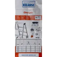Krause échelle Dopplo Double-sided Step