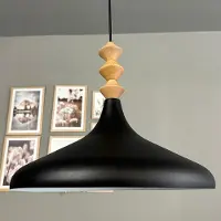 Bamyum Champion Pendelleuchte Schwarz (E27)