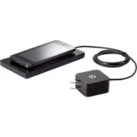 HP Tri-Mode Wireless Charging Pad - Tapis de chargement sans fil + adaptateur d'alimentation - 5 Watt - Hongrie - bleu, noir Jack - pour EliteDesk 800 G1 (tour), 800 G2 (tour)