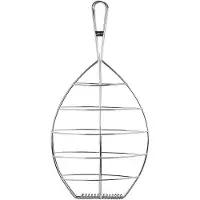 Ibili Gril à poisson en acier inoxydable Argent Argent One Size