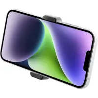 BeHello Support de téléphone grille d'aération jusqu'à 7 pouces noir