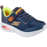 SKECHERS Microspec Max Advance Squad P Trainers Bleu EU 27 1/2 Enfants