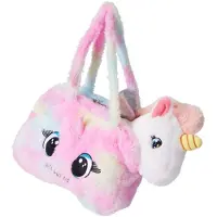 Koopman Sac en peluche avec licorne dans le sac