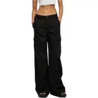 Urban Classics Pantalon cargo noir