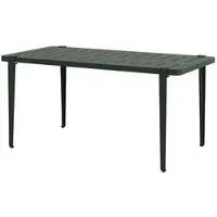 TIPTOE Midi Outdoor Table d'Extérieur Forest Green | 6 seater