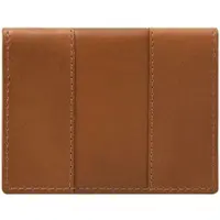 Fossil Cuir étui pour carte de crédit Everett Card Case Bifold Saddle marron clair
