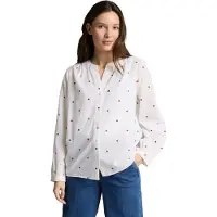 Tom Tailor Chemisier rouge vif / blanc