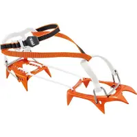 Petzl - Crampons de ski de randonnée - Leopard Flexlock en Aluminium - Orange