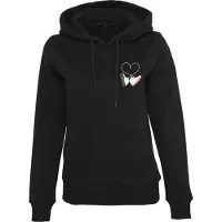 Miss Tee Sweat-shirt 'Kicks Love' vert / rose / noir / blanc