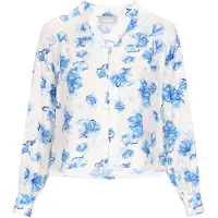 Usha Chemisier bleu / bleu clair / bleu foncé / blanc naturel