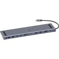 ISY Adaptateur Multiport Usb-c 11-en-1 Argenté (ido-1100)