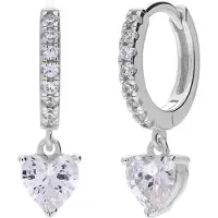 Lucardi Boucles d'oreilles argent
