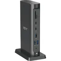 ISY Adaptateur Multiport 15-en-1 Usb-c Noir (ido-3000)