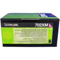 Lexmark 70C2XM0 (702XM) - Magenta - Toner - Très grande capacité