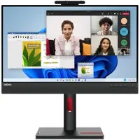 Lenovo ThinkCentre Tiny-In-One 24 LED display 60,5 cm (23.8") 1920 x 1080 pixels Full HD Écran tactile Noir