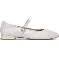 Caprice Ballerines à lanières blanc perle