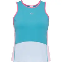 Kari Traa Linnea Sleeveless T-shirt Bleu S Femme
