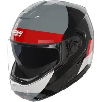 Nolan Casque modulable N90-3 06 Blocco, noir/blanc/rouge, L (60)