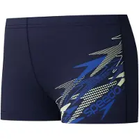 Speedo Medley Logo Swimming Boxer Bleu 13-14 Years Garçon