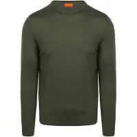 Suitable Pull Laine Mérino Vert Military