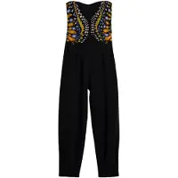 Desigual Combinaison bleu roi / vert / orange / noir