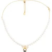 Swarovski Chaîne or / blanc
