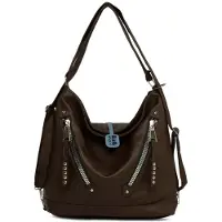 Bagmori Sac bandoulière chocolat