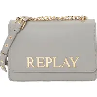 Replay sac à épaule bandoulière Crossbody Bag Elephant Skin gris
