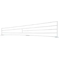 Trixie Grille de protection des vitres inclinée blanche x 2