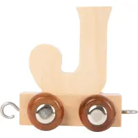 Small Foot - Holzbuchstabenzug - J - 12 Stück