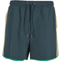 Urban Classics Retro Look Swimming Shorts Vert M Homme