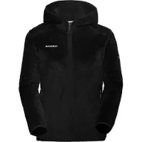 Mammut - Polaire douce et chaude en Polartec High Loft - Innominata ML Hooded Jacket Women Black pour Femme - Taille L - Noir