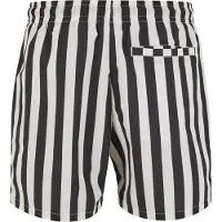 Urban Classics Shorts de bain noir / blanc