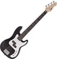 Gear4Music 3/4 LA Bass Guitar by Black