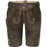 Spieth & Wensky Pantalon folklorique 'Everest' marron