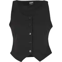 Urban Classics Gilet de costume noir